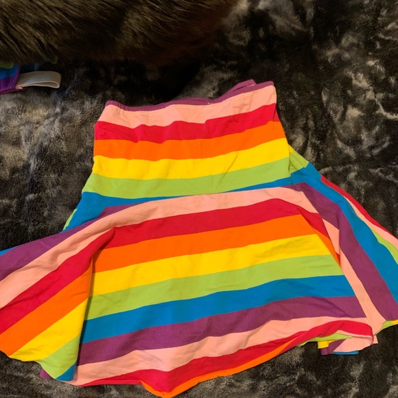 UNIF Iggy rainbow skirt set - Picture 3 of 4